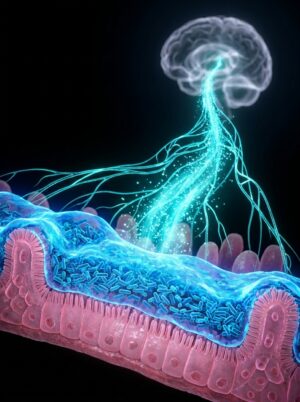 Eje Intestino-Cerebro — Psicobiótico y modulación vagal (cápsulas)