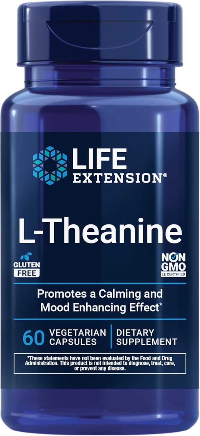 Life Extension L-Teanina — Calma alerta y ondas alfa