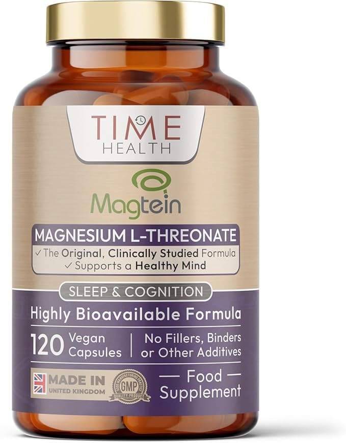 Time Health Magnesio L-Treonato — Soporte cognitivo y sueño profundo