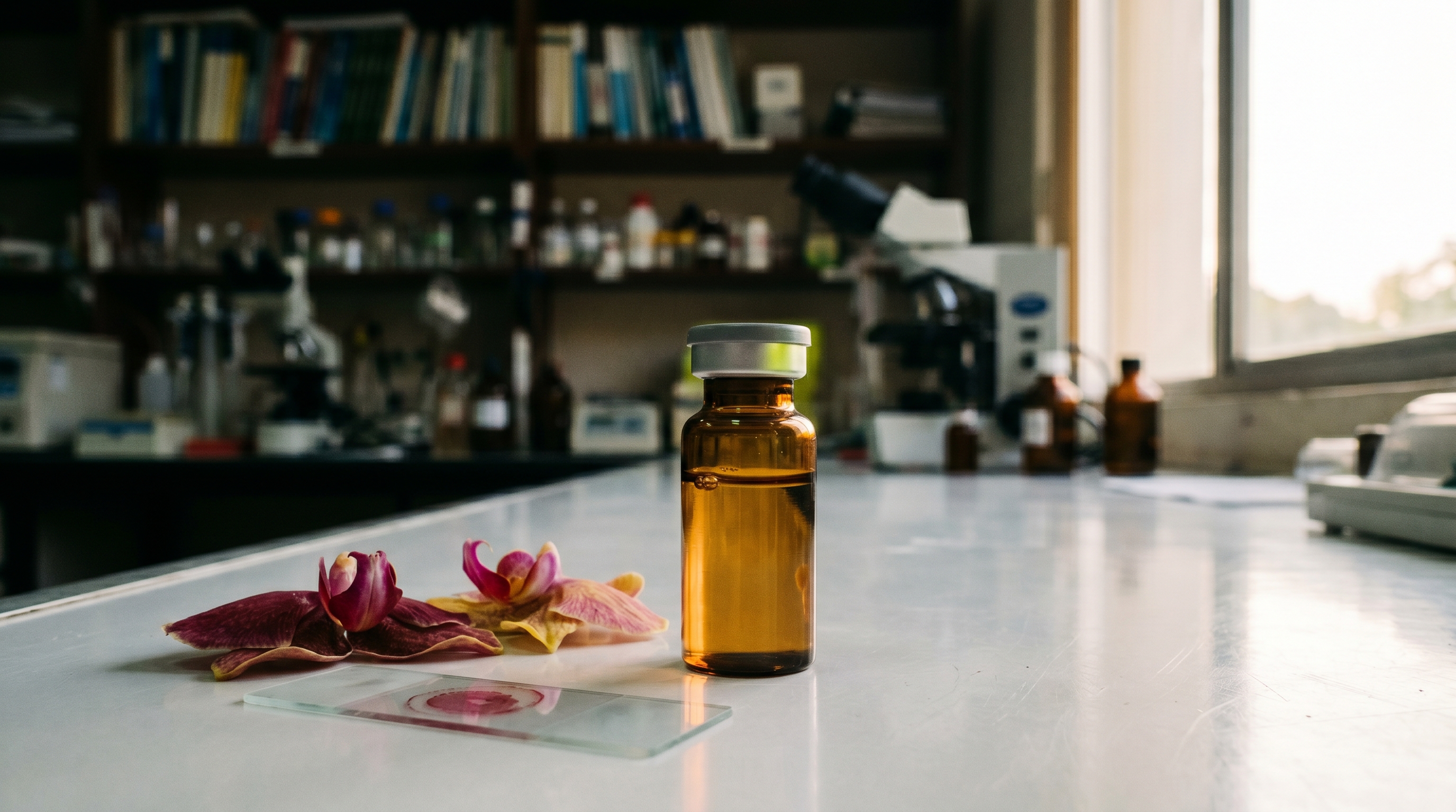 Vial de la vacuna cubana HEBERSaVax CIGB-247 contra el cáncer