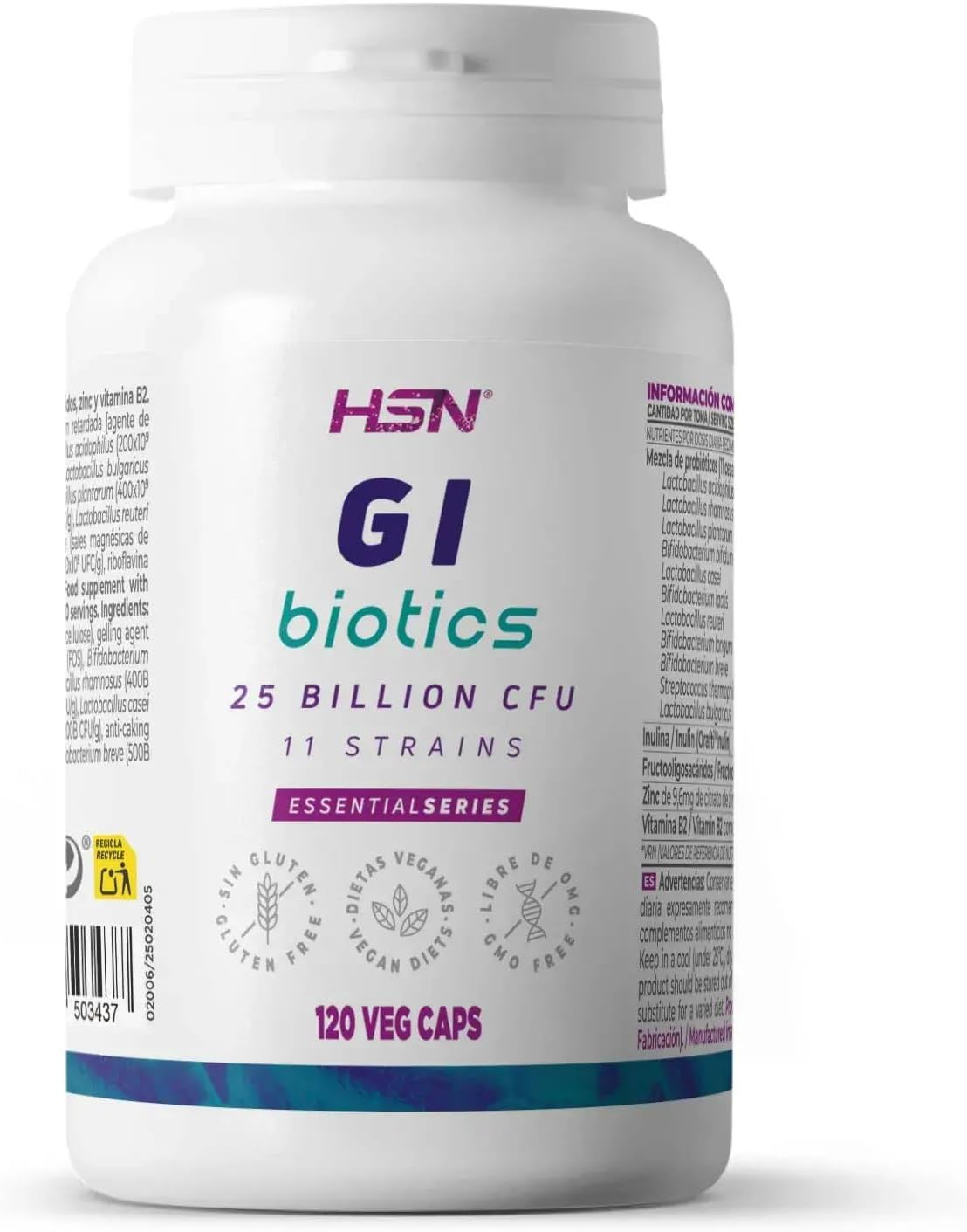 HSN Eje Intestino-Cerebro — Psicobiótico y modulación vagal