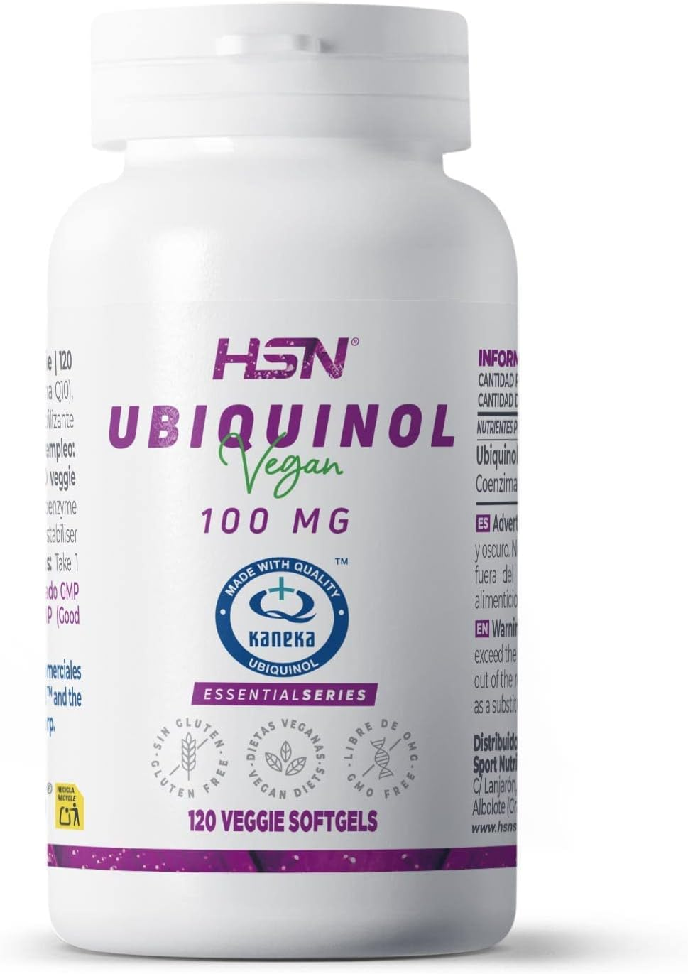 HSN Ubiquinol CoQ10 — Mitocondria y cardiovascular
