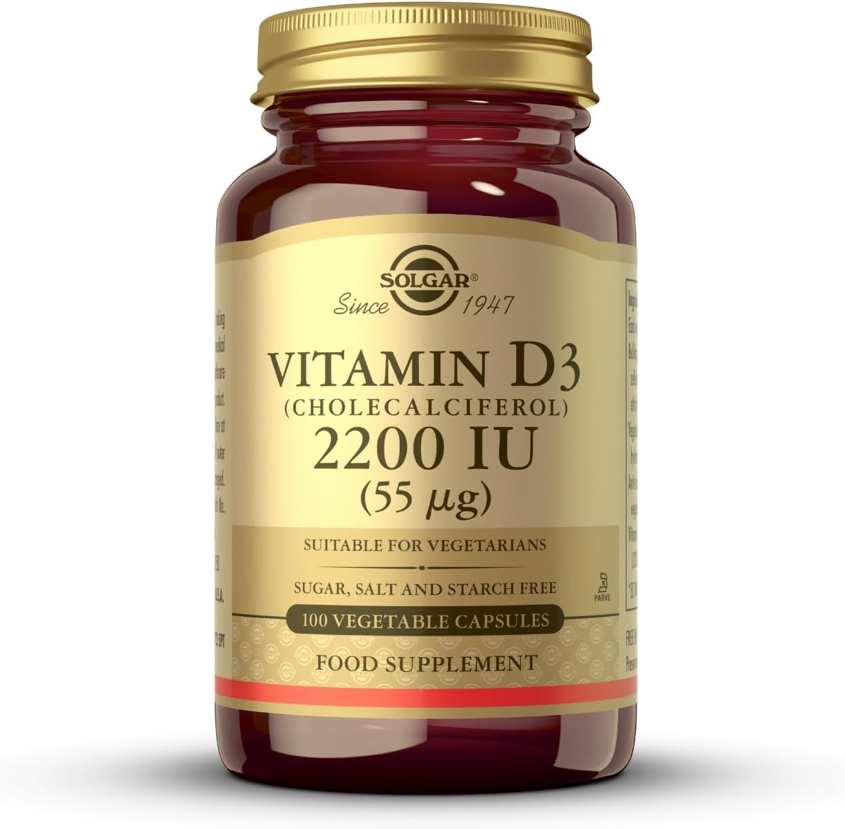Solgar Vitamina D — Hormona solar, inmunidad y eje óseo-muscular